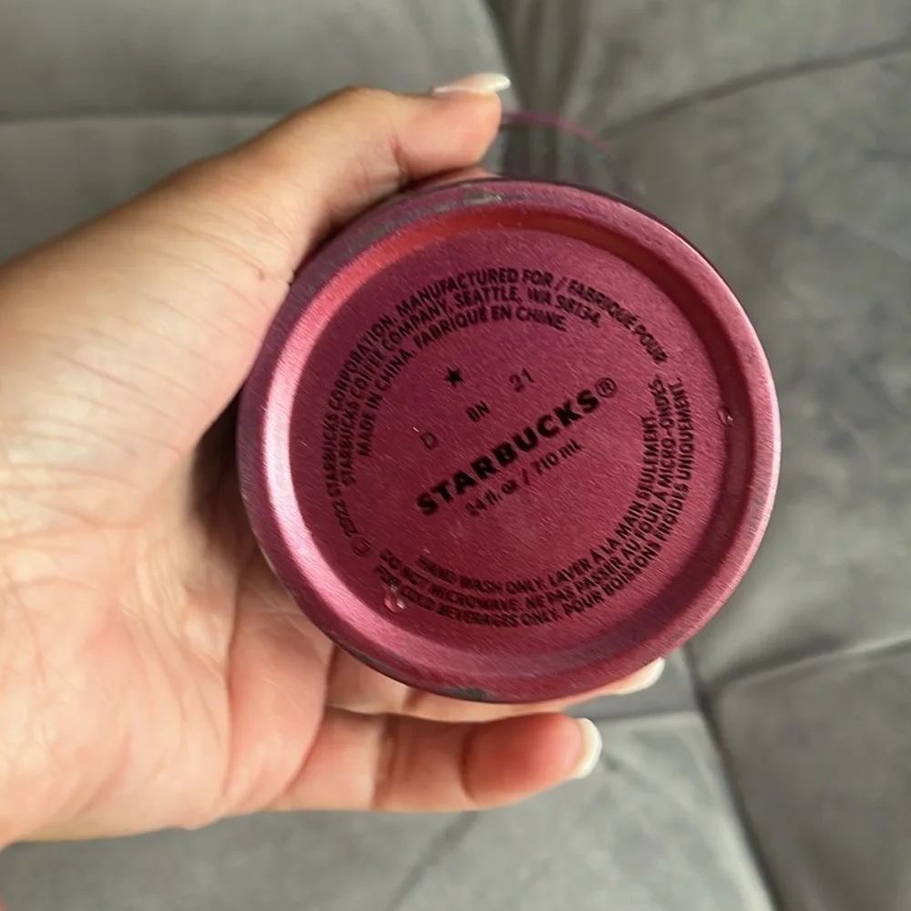 “Starbucks Ombré Rainbow 24 oz Tumbler”